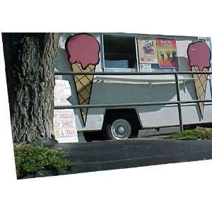   HARD Ice Cream Truck Cone Signs. Music To Your Ears! Ice Cream Sign