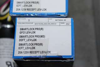 LEVITON M7899 W 20AMP 125V SMARTLOCK GFCI RECEPTACLE  