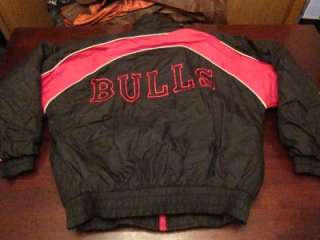   Gear Mens Chicago Bulls Basketball NBA Nylon Winter Spring Jacket Sz M