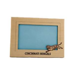  Cincinnati Bengals 4x6 Horizontal Wood Picture Frame 
