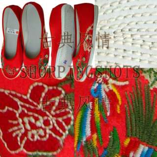 chinese embroidery canvas sailcloth shoes 082605 multi colored  