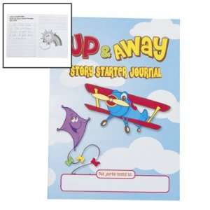  Up & Away Story Starter Journals   Invitations 