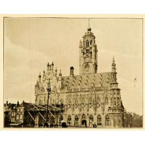 com 1911 Print Middleburg Holland City Town Hall Ornate Architecture 