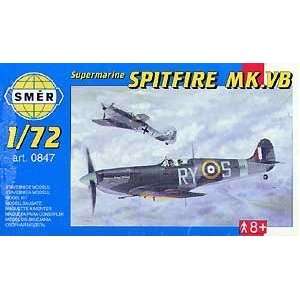  Spitfire Mk V Supermarine Aircraft 1/72 Smer Models Toys & Games