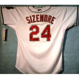 Grady Sizemore Signed Jersey   Autographed MLB Jerseys  