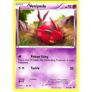  Pokemon   Venipede (38)   Emerging Powers   Reverse 