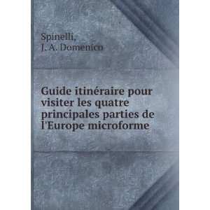   parties de lEurope microforme J. A. Domenico Spinelli Books