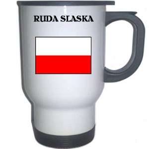  Poland   RUDA SLASKA White Stainless Steel Mug 