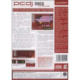 PCDJ Rock Producer PC CD create own guitar music tracks DJ mixing tool 