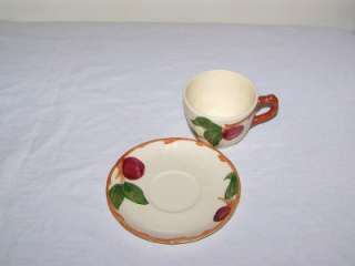 Franciscan Apple Cup and Saucer Gladding McBean USA  