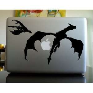    Apple Macbook Vinyl Decal Sticker   Skyrim Dragons 