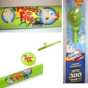   AND FERB BASEBALL SET Hypercharged Skyball and Bat Toys & Games