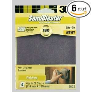 each Sandblaster Clip On Palm Sander Sandpaper (9662)  