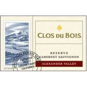  Clos Du Bois Cabernet Sauvignon Reserve 2008 750ML 