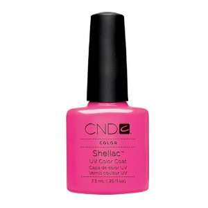 CND Shellac HOT POP PINK Gel UV Nail Polish 0.25 oz Manicure Soak Off 