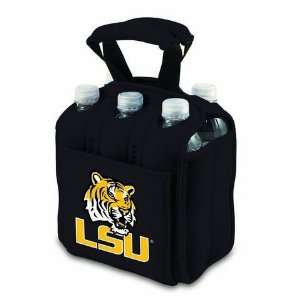   LSU Tigers Louisiana State 6 Pack Cooler Caddy Tote: Sports & Outdoors