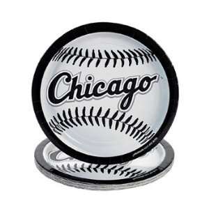   White Sox™ Dinner Plates   Tableware & Party Plates: Toys & Games