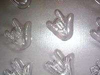 SIGN LANGUAGE MINT CHOCOLATE CANDY SOAP MOLD MOLDS  