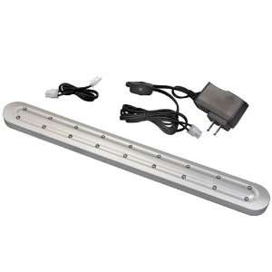  Low Profile 16 LED Bar Light   Nickel: Home Improvement