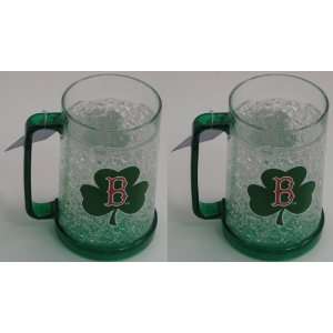   Boston Red Sox Crystal Mug St Patricks Day