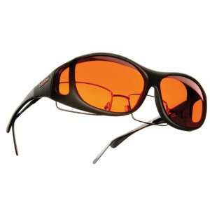  Cocoons Slim Line M Sunglasses Black Orange: Health 