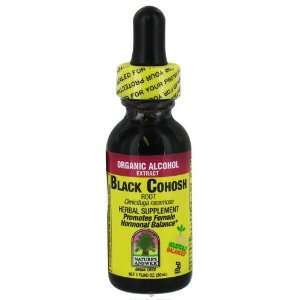  Natures Answer Black Cohosh Root Organic Alcohol 1 oz 