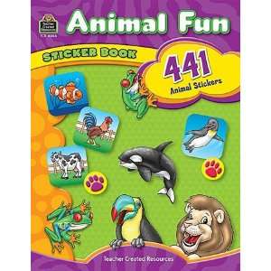  Animal Fun Sticker Book: Toys & Games