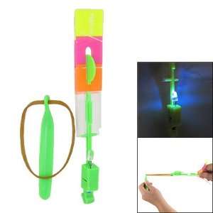   Como Red Blue Light Rubber Band LED Arrow Helicopter for Child: Baby