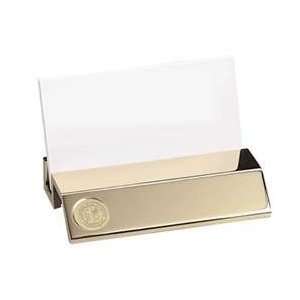  Cal State Fullerton   Business Card Holder   Gold Sports 