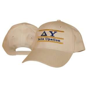 College Fraternity Adjustable Hat Delta Upsilon  Sports 
