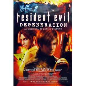  Resident Evil Degeneration 27 x 40 (approx 