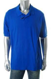 Club Room NEW Mens Polo Shirt Blue BHFO XXL  