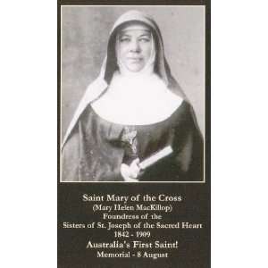Mary of the Cross Australias 1st Saint Mary Helen MacKillop Holy Card 