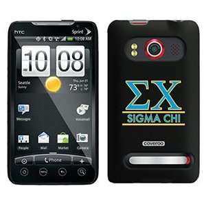  Sigma Chi name on HTC Evo 4G Case  Players 
