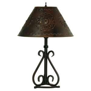  Santangelo INT TL SIEN Siena Table Lamp, Dark Bronze: Home 