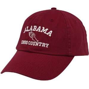   Crimson Cross Country Sport Drop Adjustable Hat