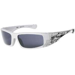 Fox Racing The Condition Mens Sportswear Sunglasses   Polished White 