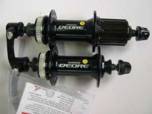 New SHIMANO DEORE Front & Rear M590 32H Hubs Bike C105  