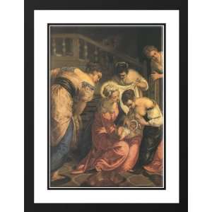  Tintoretto, Jacopo Robusti 19x24 Framed and Double Matted 