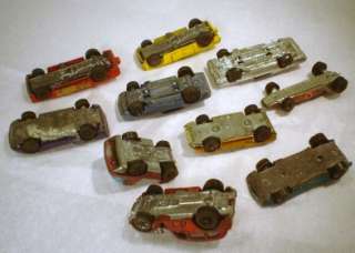 HOTWHEELS REDLINES BEATER LOT OF 10 CARS WITH COCKNEY CAB  