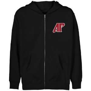  NCAA Austin Peay State Governors Youth Black Logo Applique Full 