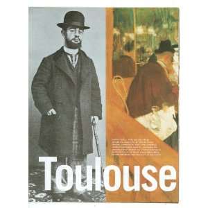   2005 French Artist Toulouse Lautrec illustrated Paul Trachtman Books