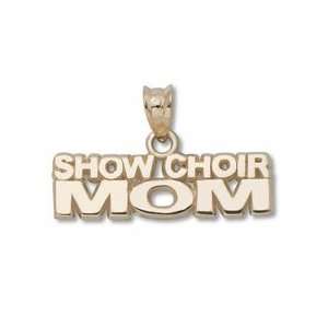  Show Choir Mom 1/4 Pendant   Gold Plate Jewelry Sports 