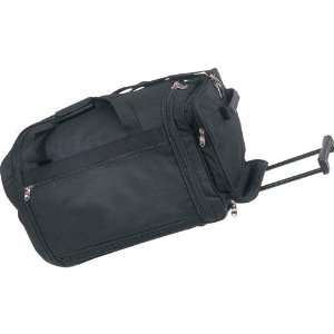  Rolling Travel Vacation Duffel Bag   Black Office 