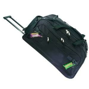  Travel Vacation 28 Duffel Bag on Wheels   Black: Office 
