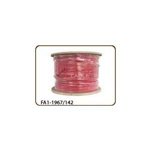   Unshielded FPLR PVC 14 AWG 2 Conductor 1000 FT Red
