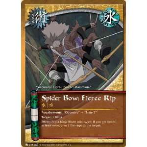   Battle of Destiny J 238 Spider Bow Fierce Rip Rare Card Toys & Games