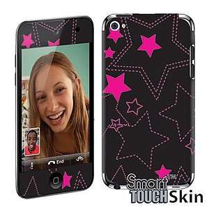   Skin for iPod touch (4th gen), Pink Shimmering Stars Electronics