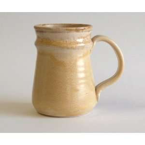    Handmade, Golden Desert Pottery Coffee Mug: Kitchen & Dining
