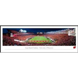  Wisconsin Badgers   Camp Randall Stadium   End Zone   Wood 